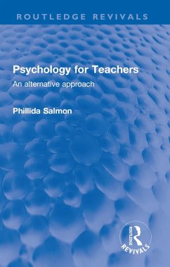 Psychology for Teachers (eBook, ePUB) - Salmon, Phillida