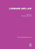 Luhmann and Law (eBook, ePUB)