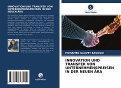 Cover INNOVATION UND TRANSFER VON UNTERNEHMENSPREISEN IN DER NEUEN ÄRA