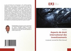 Aspects de droit international des investissements - Kinda, Abas