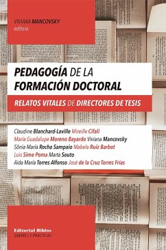 Cover Pedagogía de la formación doctoral (eBook, ePUB)