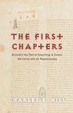 The First Chapters (eBook, ePUB)