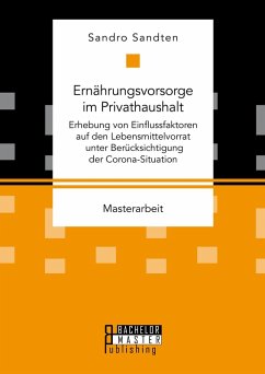 Ernährungsvorsorge im Privathaushalt (eBook, PDF) - Sandten, Sandro