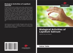 Biological Activities of Lepidium Sativum - Yahla, Imène