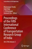 Proceedings of the Fifth International Conference of Transportation Research Group of India