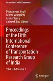 Proceedings of the Fifth International Conference of Transportation Research Group of India