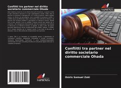 Conflitti tra partner nel diritto societario commerciale Ohada - Zaki, Osiris Samuel