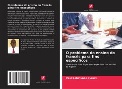 O problema do ensino do francês para fins específicos - Iluromi, Paul Babatunde