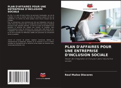 PLAN D'AFFAIRES POUR UNE ENTREPRISE D'INCLUSION SOCIALE - Muñoz Diocares, Raul