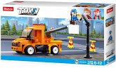 Sluban M38-B0781D - Town City Cleaner, Korbkranwagen, Bausatz, Klemmbausteine