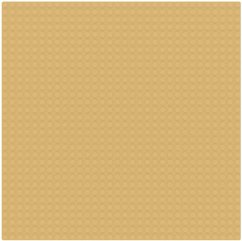 Sluban M38-B0833A - Grundplatte, Bauplatte 32x32 Noppen beige