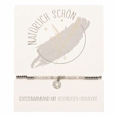 Echtstein-Kugelarmband - 