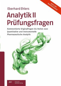 Analytik II Prüfungsfragen - Ehlers, Eberhard