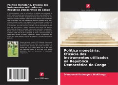 Política monetária, Eficácia dos instrumentos utilizados na República Democrática do Congo - Kabungulu Wakilongo, Dieudonné