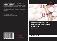 Determination and evaluation of expired products - HALI, Malika