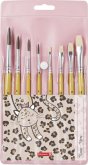 Brunnen Schulpinsel 8er-Set Sweet Wild Cat Brunnen Schulpinsel 8er-Set Sweet Wild Cat