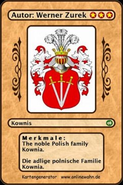 The noble Polish family Kownia. Die adlige polnische Familie Kownia. (eBook, ePUB)