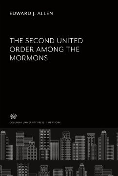 The Second United Order Among the Mormons - Allen