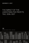 The Impact of the Undistributed Profits Tax 1936¿1937