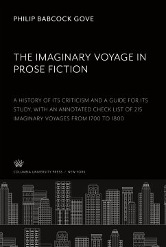 Cover The Imaginary Voyage in Prose