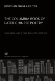 The Cumbia Book of Later Chinese Poetry
