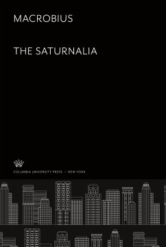 Cover Macrobius. the Saturnalia
