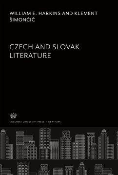 Cover Czech and Slovak Literature