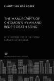 The Manuscripts of Cædmon¿S Hymn and Bede¿S Death Song