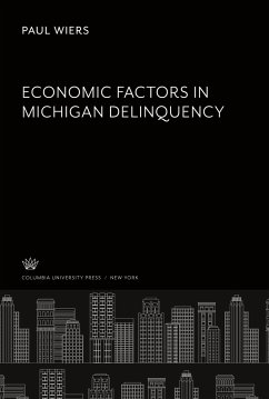 Cover Economic Factors in Michigan Delinquency