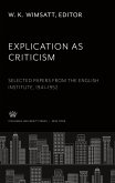 Explication as Criticism