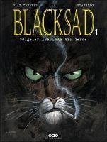 Blacksad 1.Cilt Karton Kapak - Gölgeler Arasinda Bir Yerde - Diaz Canales, Juan