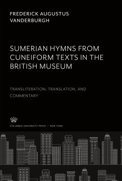 Sumerian Hymns - Vanderburgh, Frederick Augustus