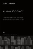 Russian Sociology. a Contribution to the History of Sociological Thought and Theory