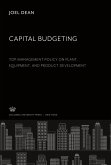 Capital Budgeting