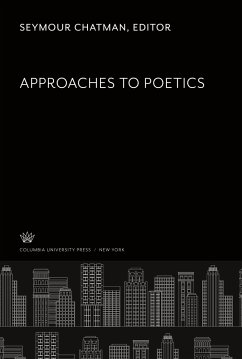 Approaches to Poetics