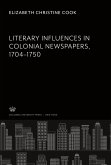 Literary Influences in Colonial Newspapers 1704¿1750