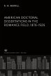 American Doctoral Dissertations in the... - Bild 1