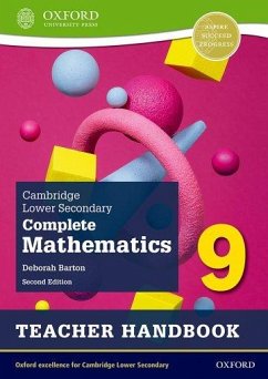 Cambridge Lower Secondary Complete Mathematics 9: Teacher Handbook (Second Edition) - Barton, Deborah