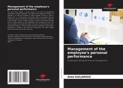 Management of the employee's personal performance - Guilahoux, Aimé