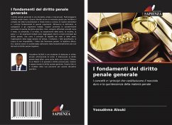 I fondamenti del diritto penale generale - ALOUKI, Yooudèma