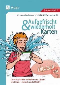 Aufgefrischt-und-wiederholt-Karten Englisch 7-8 - Bachmann, Kim Anna;Grzelachowski, Lena-Christin