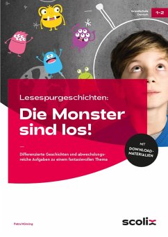 Lesespurgeschichten: Die Monster sind los! - Mönning, Petra