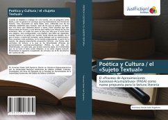 Poética y Cultura / el «Sujeto Textual» - Solé Zapatero, Francisco Xavier