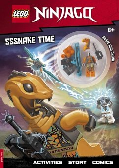 Cover Lego (R) Ninjago (R): Sssnake Time Activity Book (with Snake Warrior Minifigure)