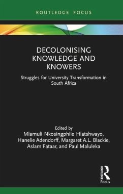 Decolonising Knowledge and Knowers