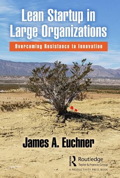 Lean Startup in Large Organizations (eBook, ePUB) - Euchner, James A.