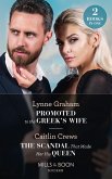 Promoted To The Greek's Wife / The Scandal That Made Her His Queen: Promoted to the Greek's Wife (The Stefanos Legacy) / The Scandal That Made Her His Queen (Pregnant Princesses) (Mills & Boon Modern) (eBook, ePUB)