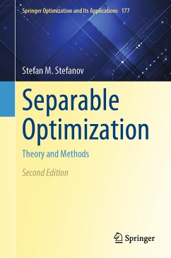 Separable Optimization (eBook, PDF) - Stefanov, Stefan M.