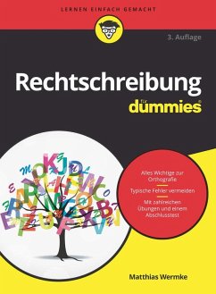 Rechtschreibung für Dummies (eBook, ePUB) - Wermke, Matthias