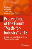 Proceedings of the Forum &quote;Math-for-Industry&quote; 2018 (eBook, PDF)